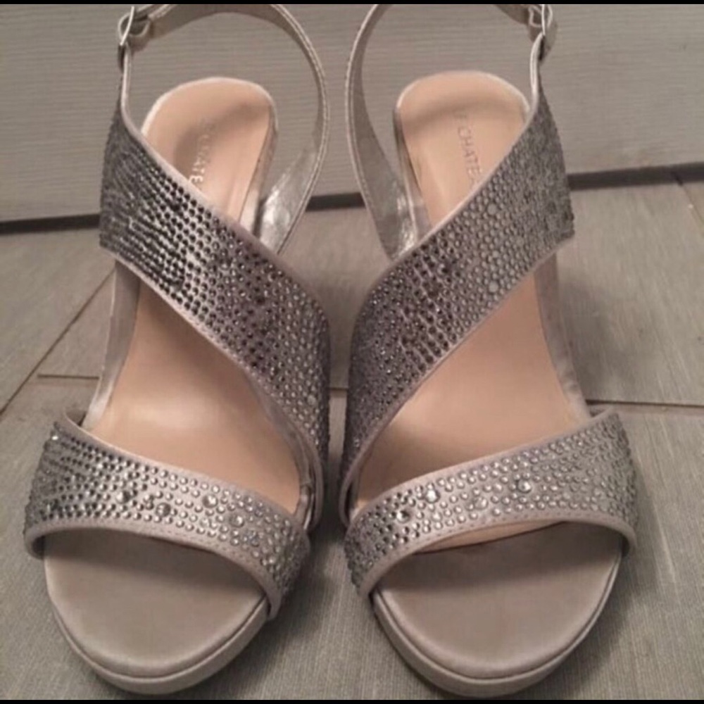 Silver Heels Shoes